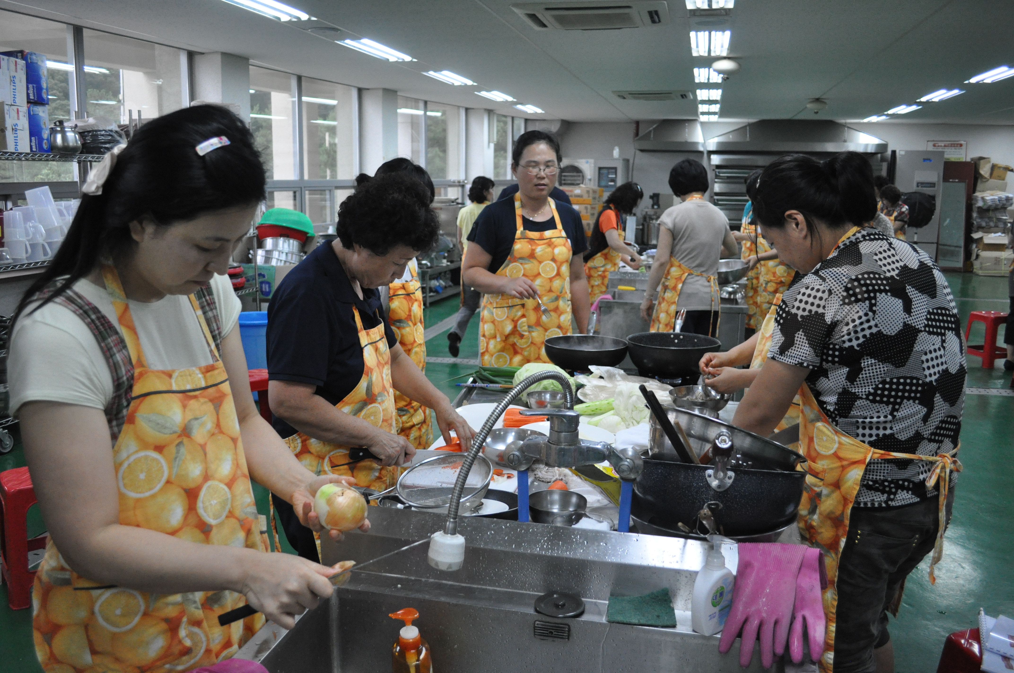 중국음식 교육 첫번째 시간